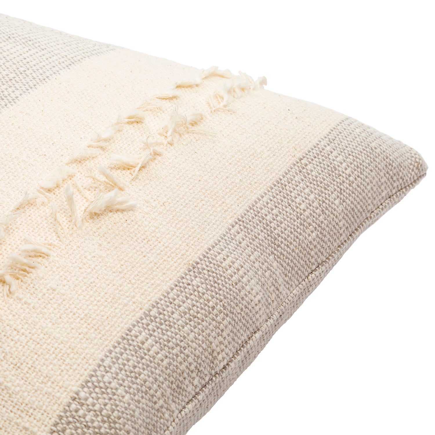 Fouke Gray Throw Pillow