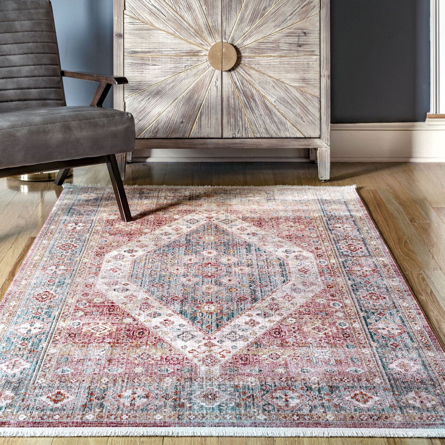 District Machine Made Rug