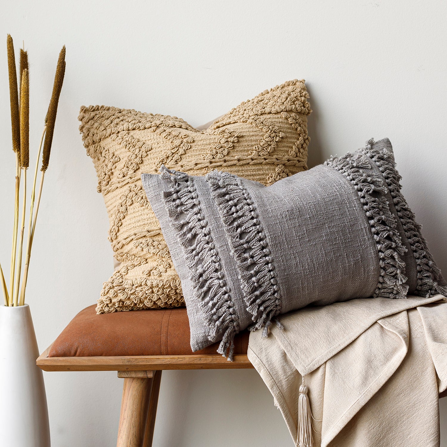 Sanpete Tassel Throw Pillow