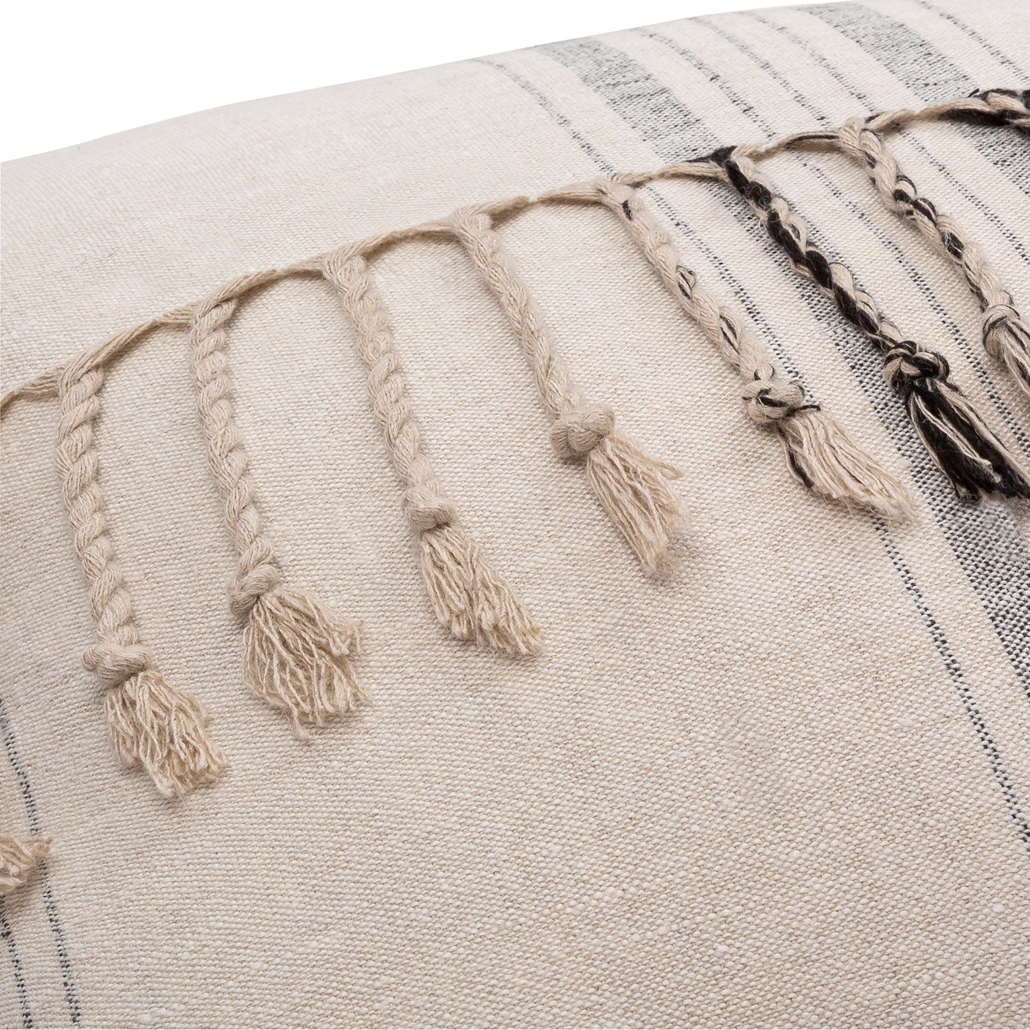 Weber Braid Linen Throw Pillow