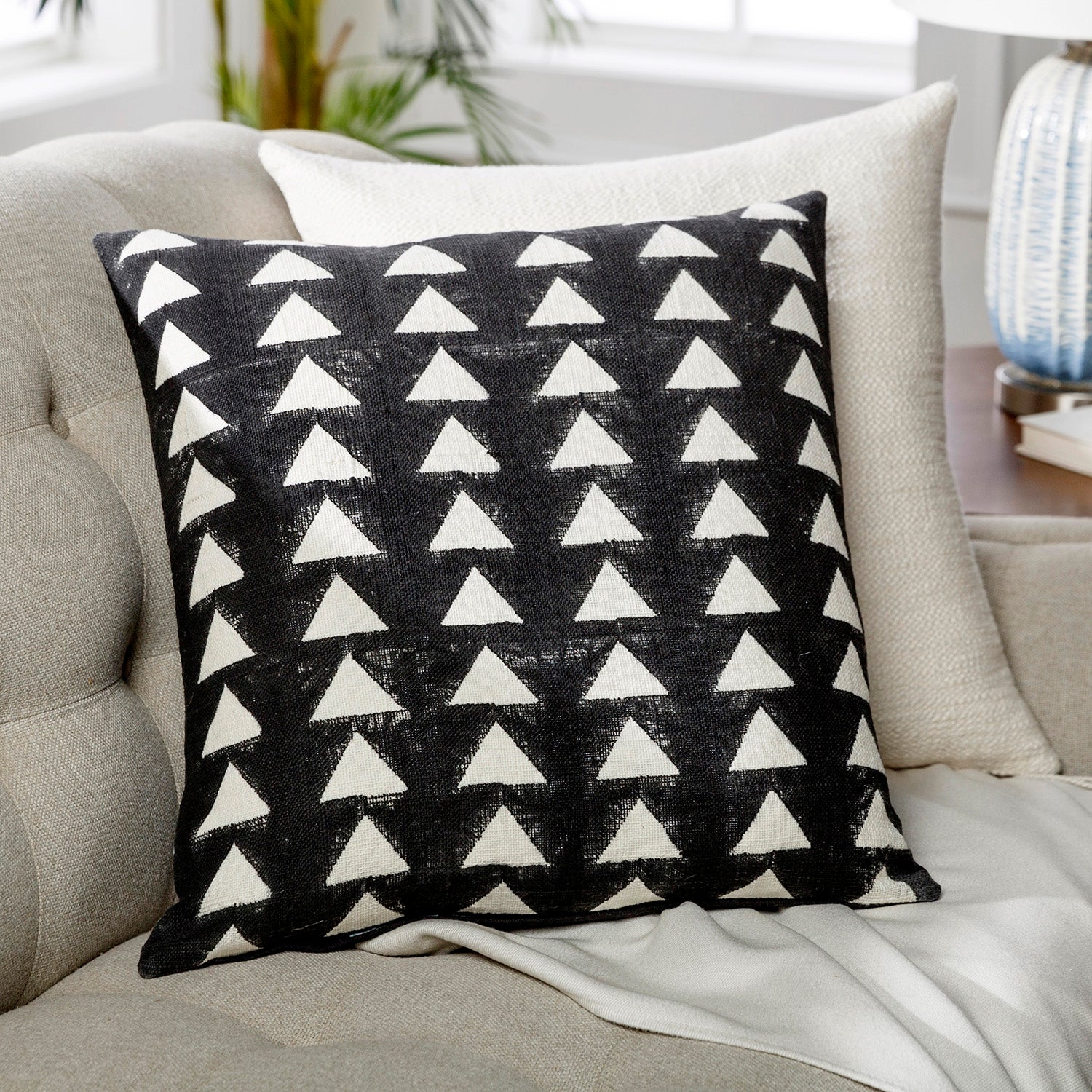 Tuilla Tri Throw Pillow