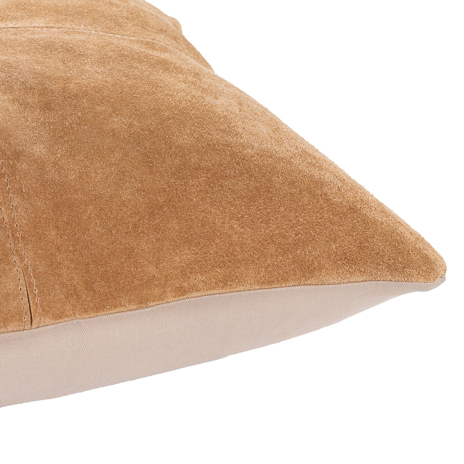 Galley Leather Throw Pillow