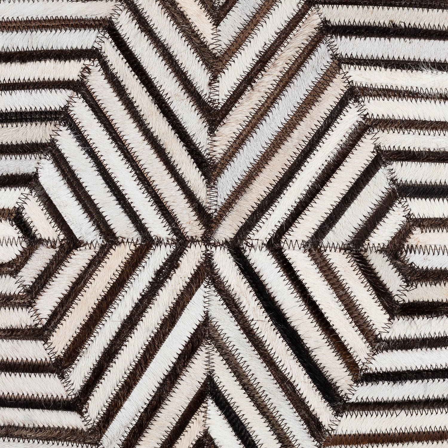 Gould Diamond Leather Throw Pillow