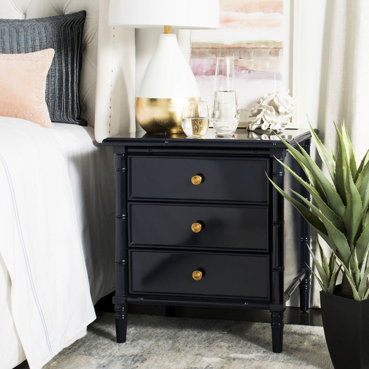 Portillo 3-Drawer Nightstand