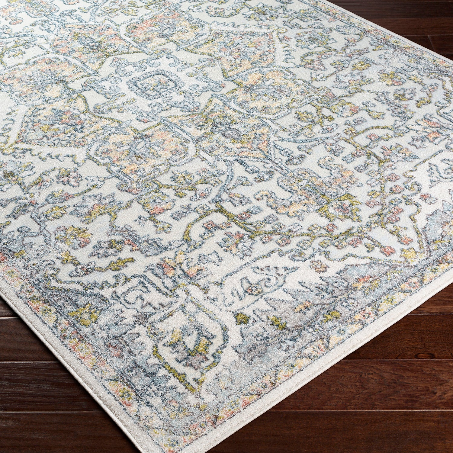 Livabliss New Mexico Sprall Machine Woven Rug