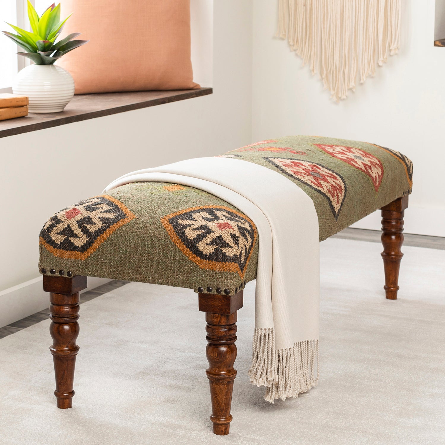 Latham Upholstered Bench