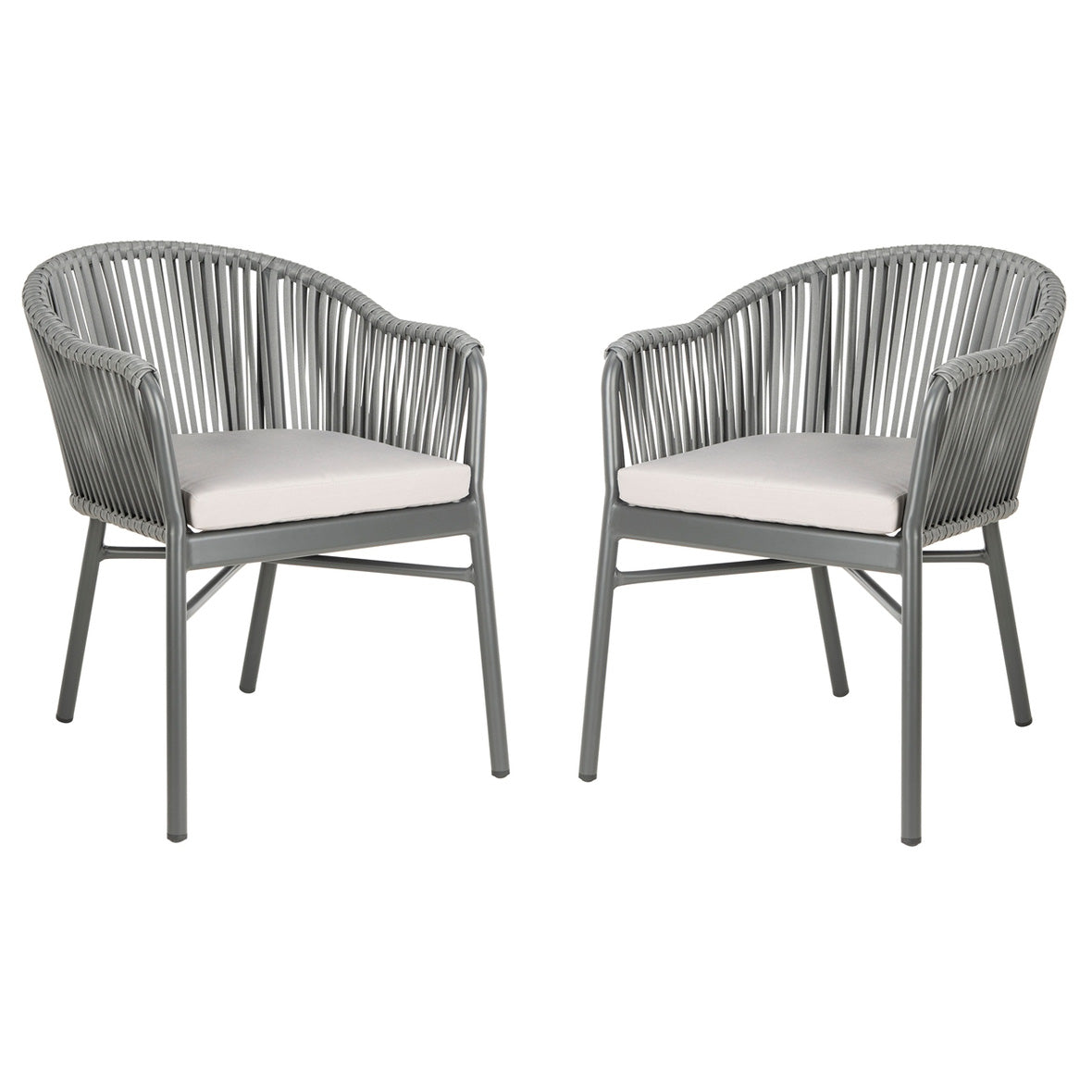 Haven Rope Stackable Outdoor Chair Set of 2