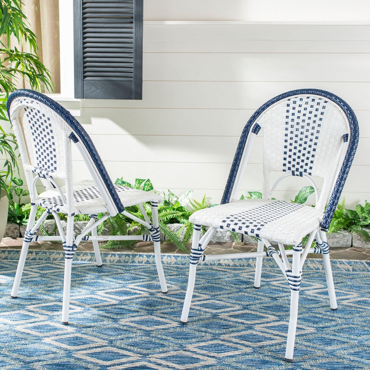 Sophie Stackable Outdoor Chair Set of 2