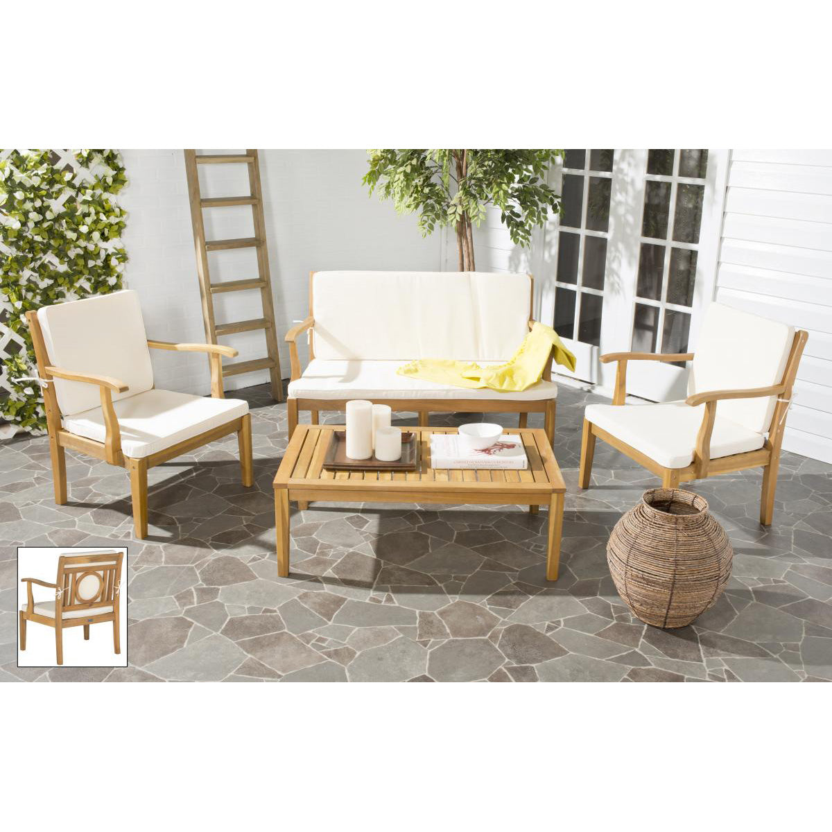 Crane 4-piece Outdoor Living Set