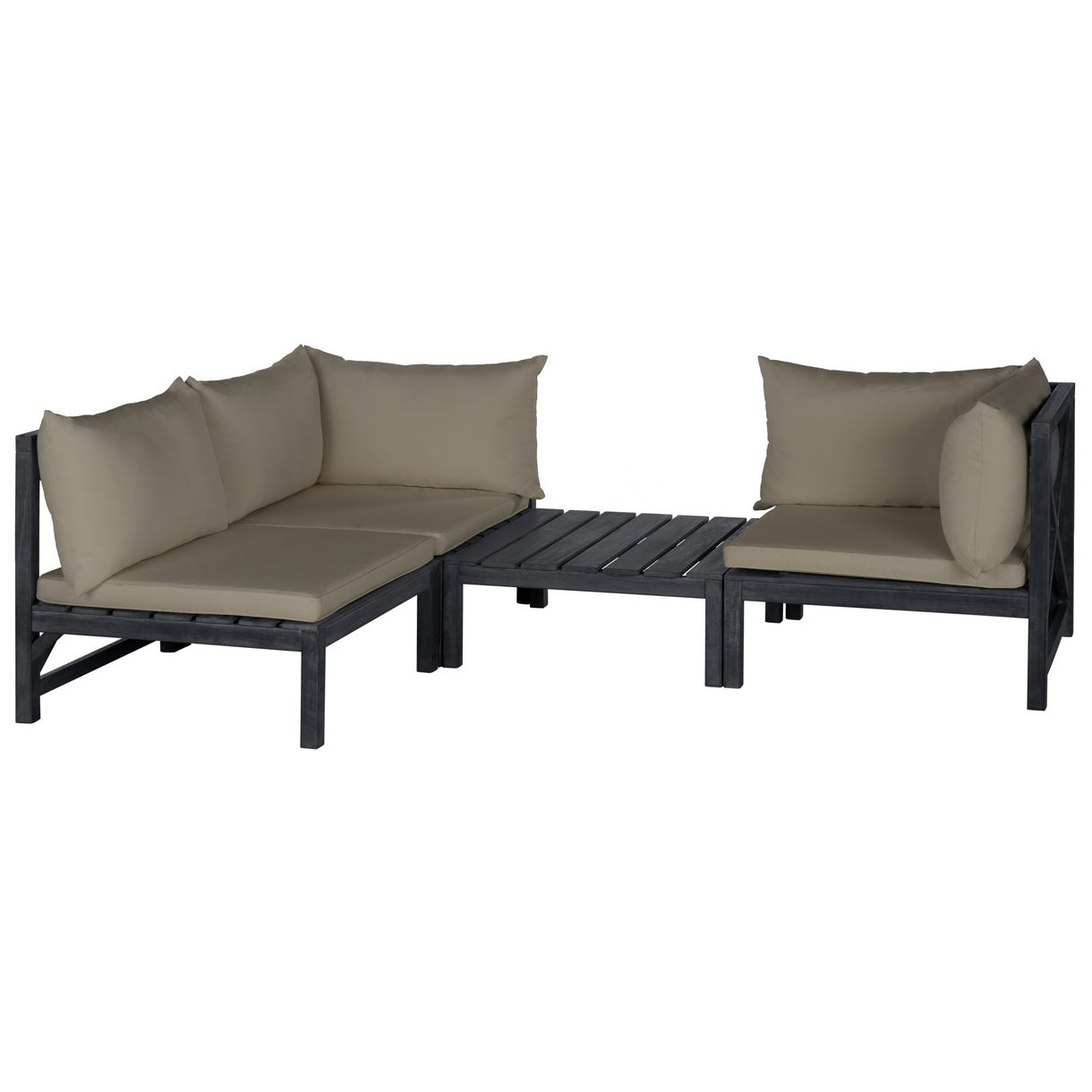 Pompano Outdoor Sectional Sofa Set