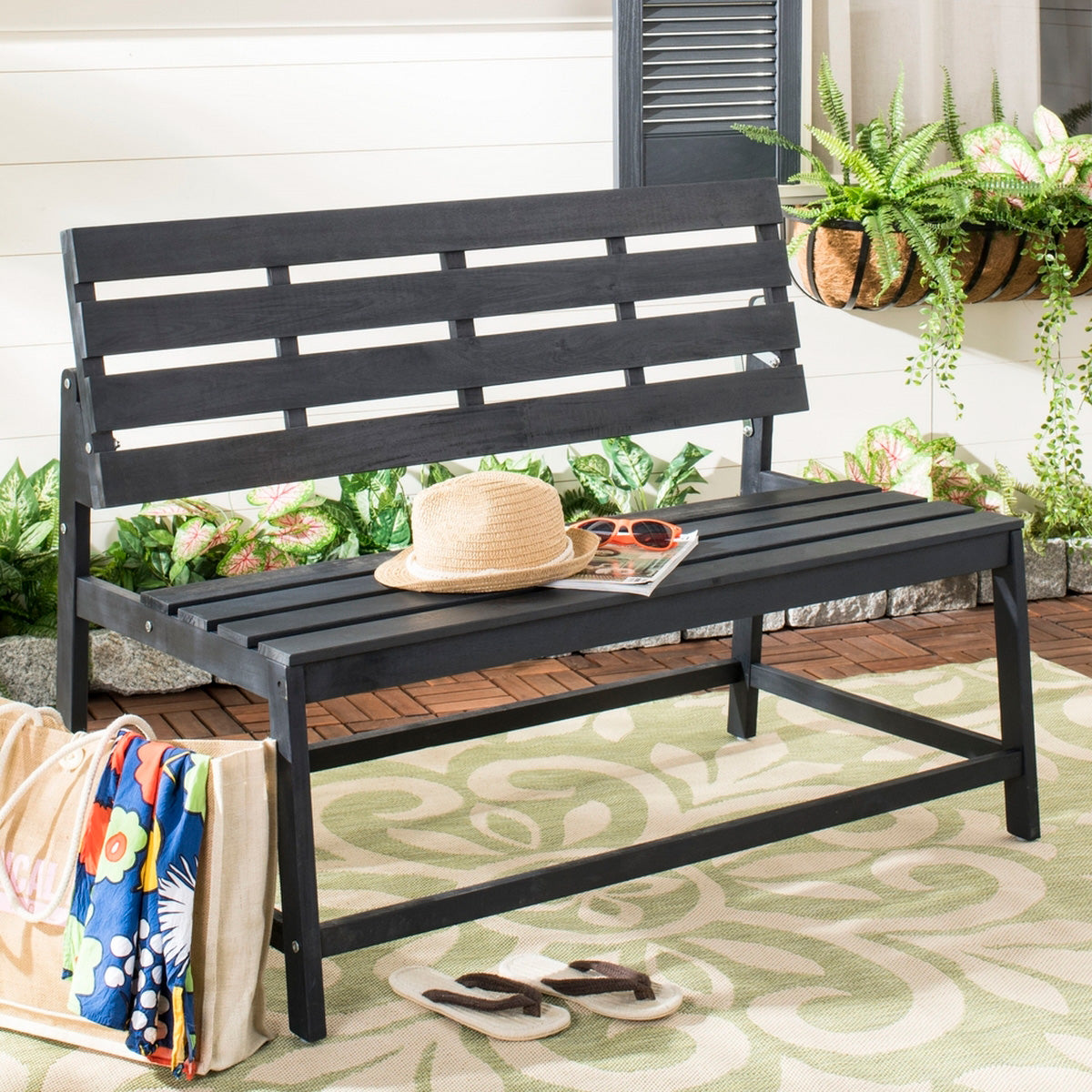 Campion Outdoor Convertible Bench/Table