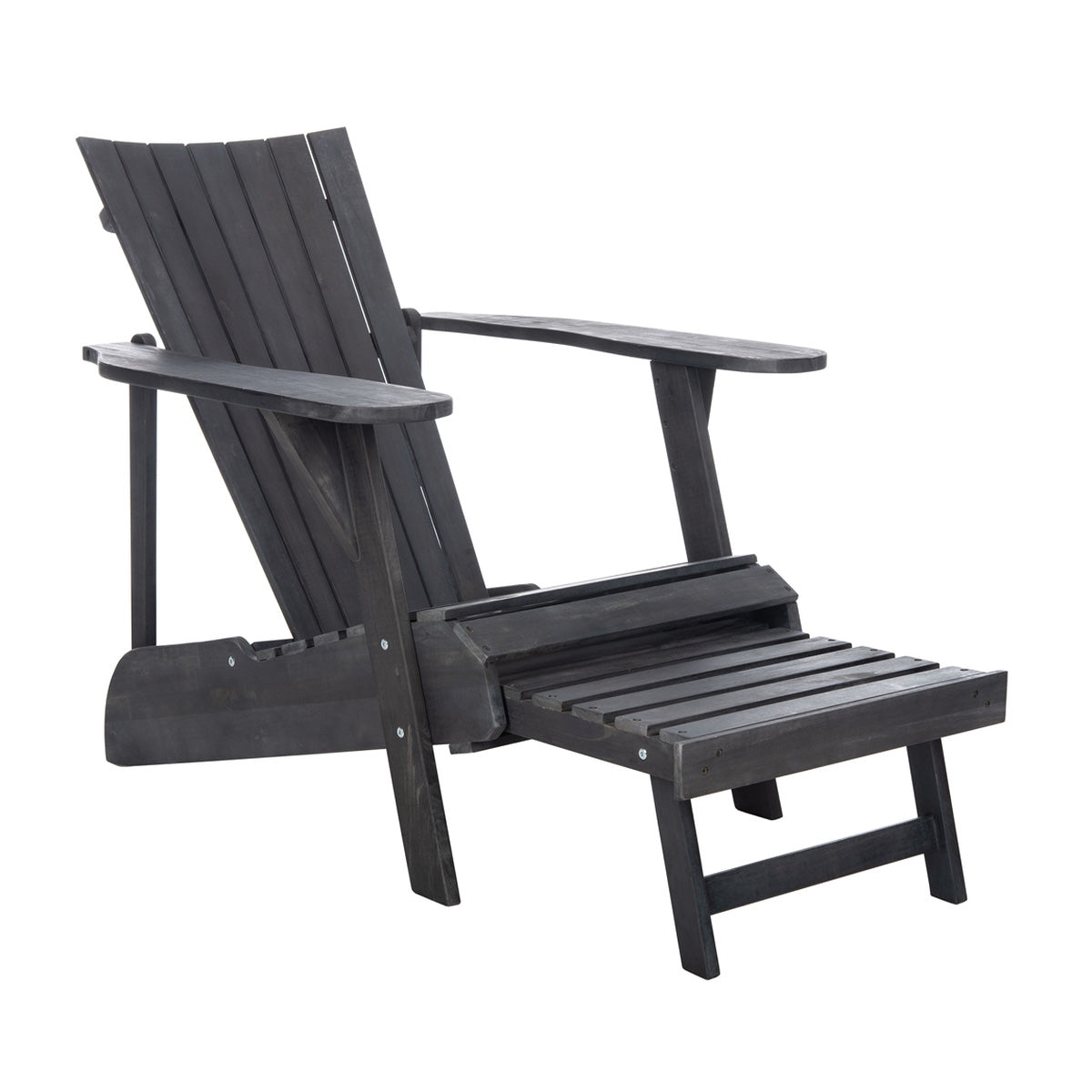Paisley Retractable Footrest Outdoor Adirondack Chair