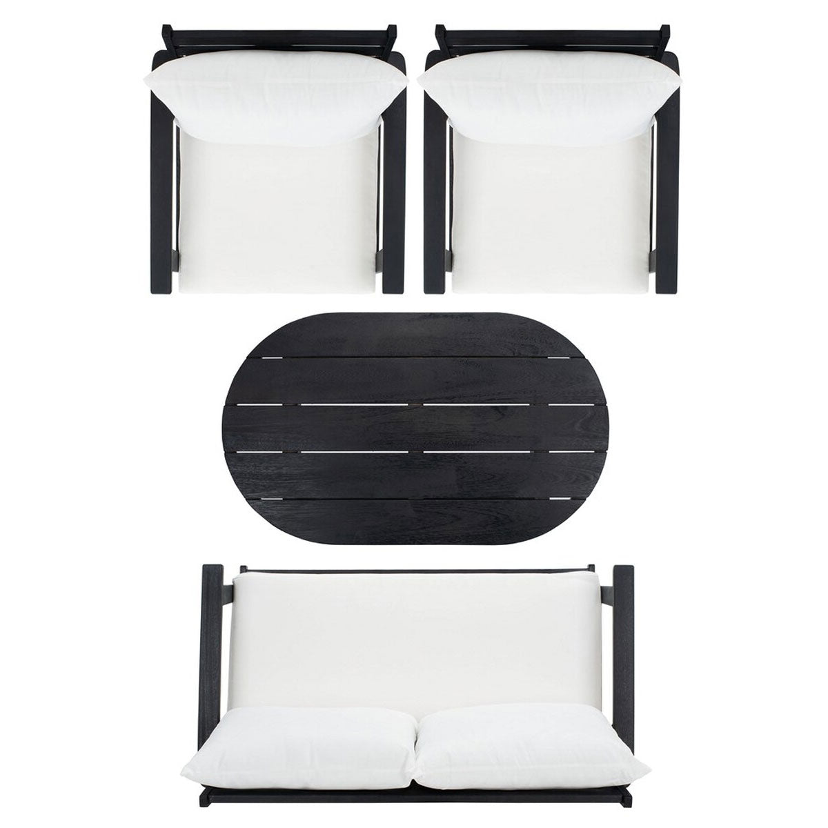 Huxley 4-piece Outdoor Living Set