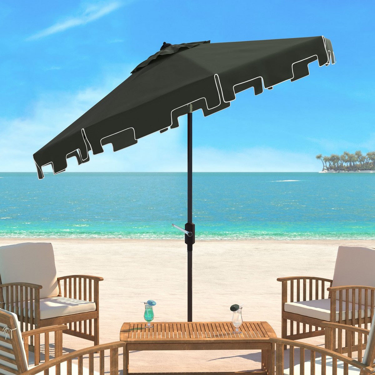 Constance 9-ft Round Patio Umbrella