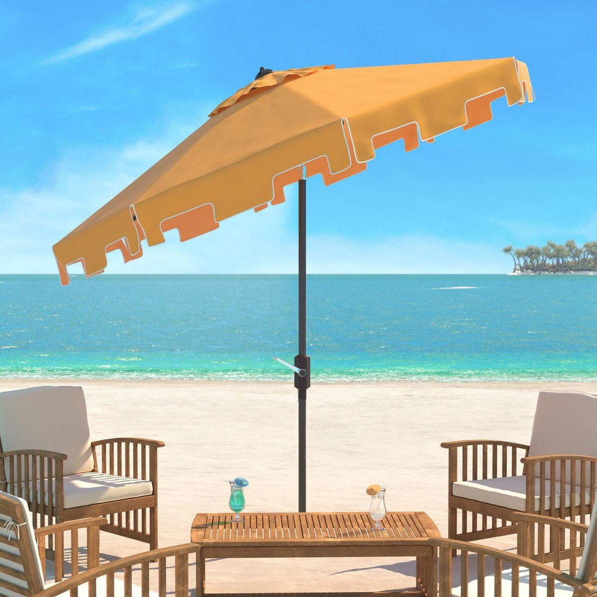Constance 9-ft Round Patio Umbrella