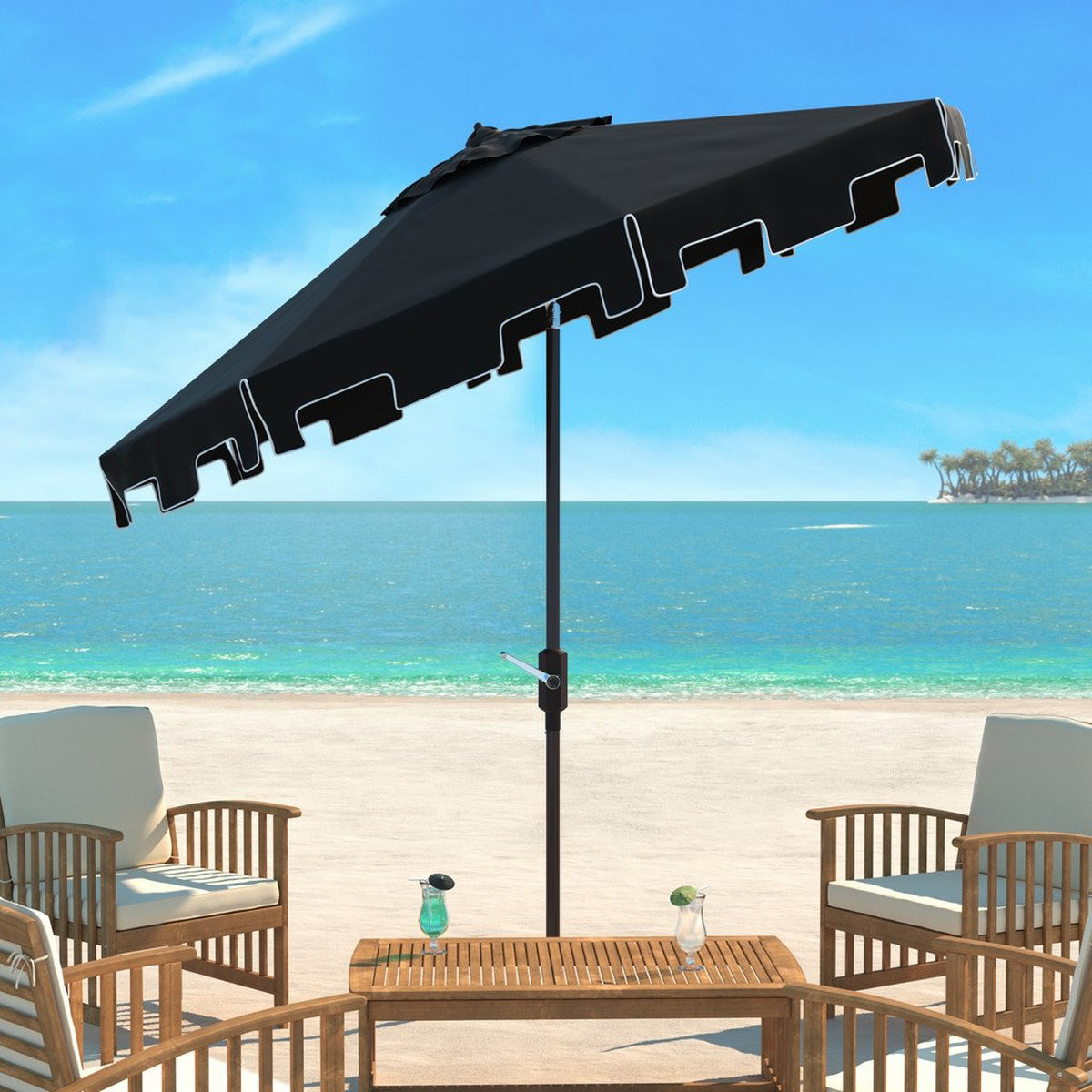 Constance 9-ft Round Patio Umbrella