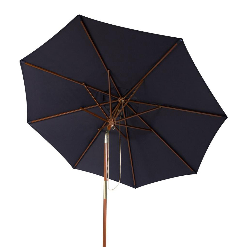Fay 9-ft Wooden Round Patio Umbrella