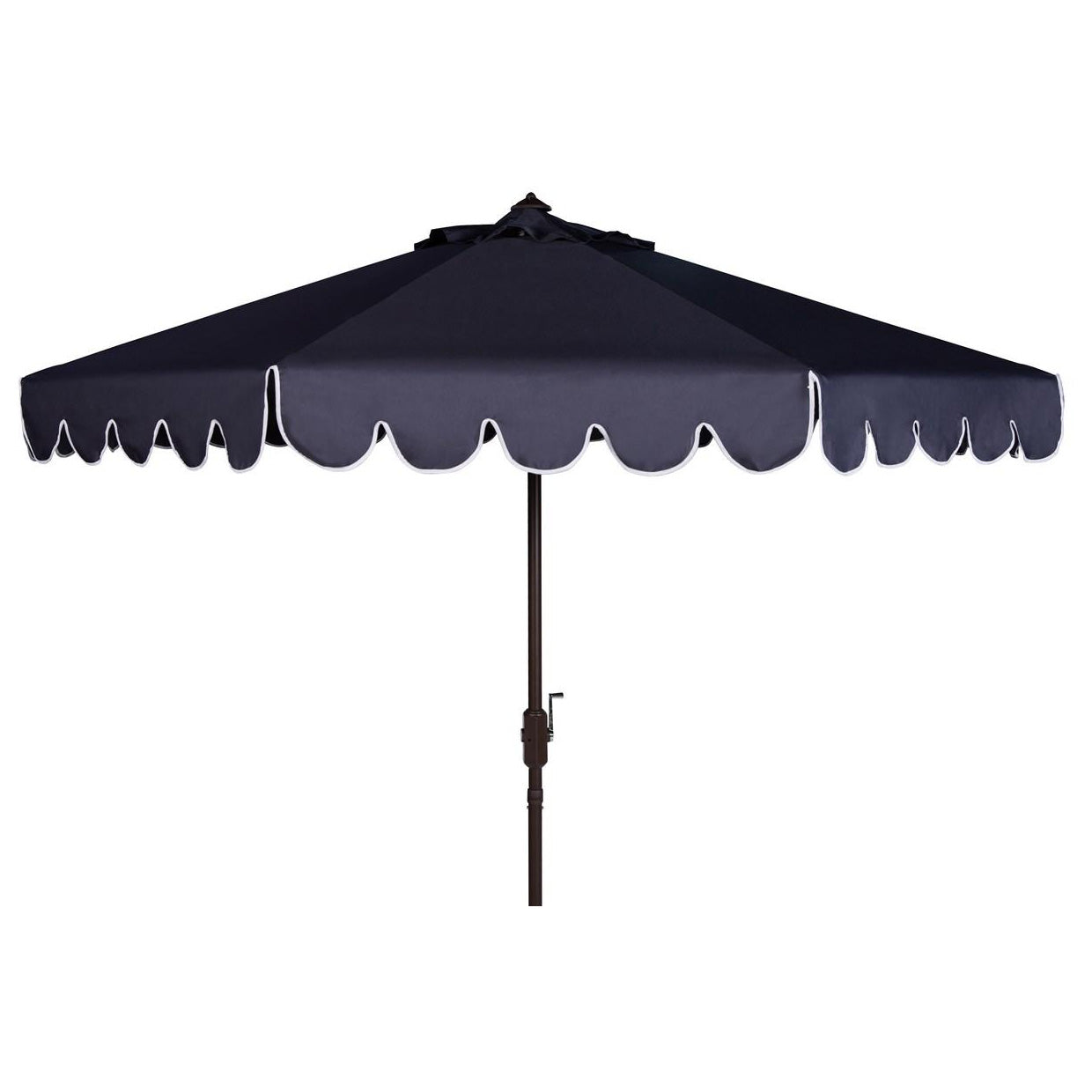 Greta Scallop 9-ft Round Patio Umbrella