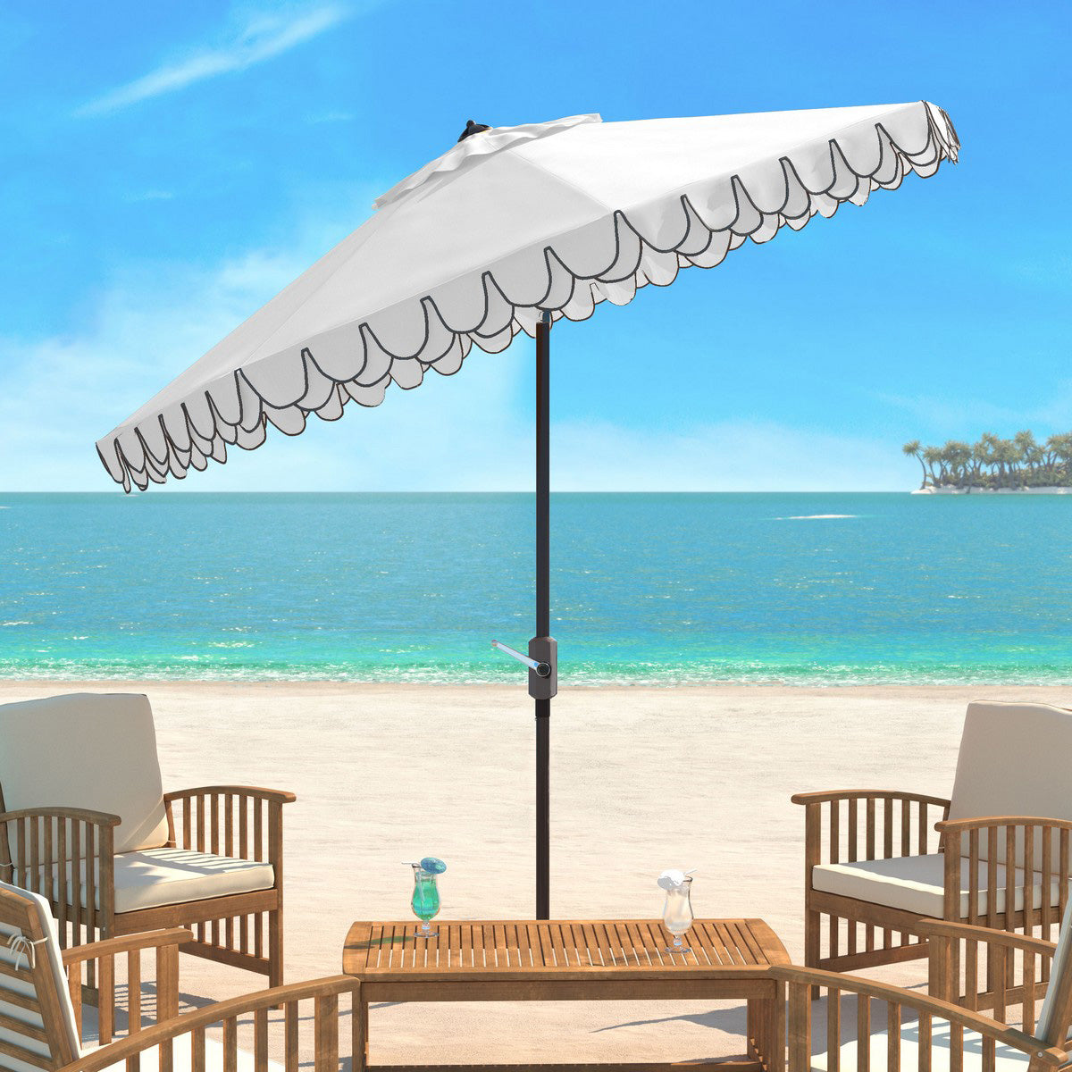 Harlow 11-ft Round Patio Umbrella