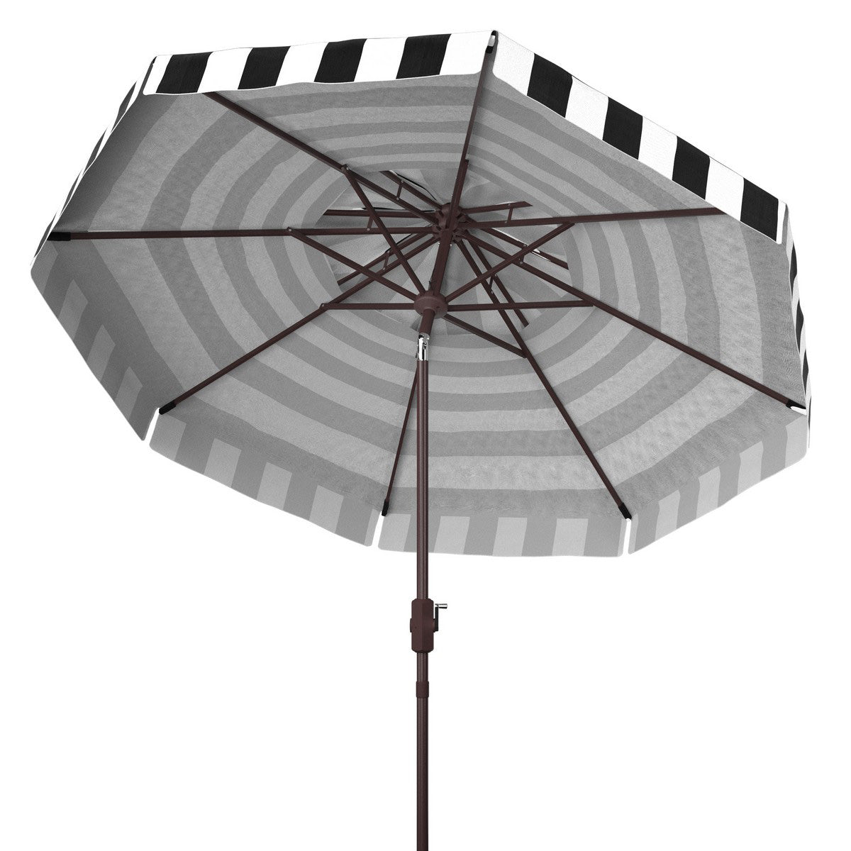 Lorelei 9-ft Double Top Round Patio Umbrella