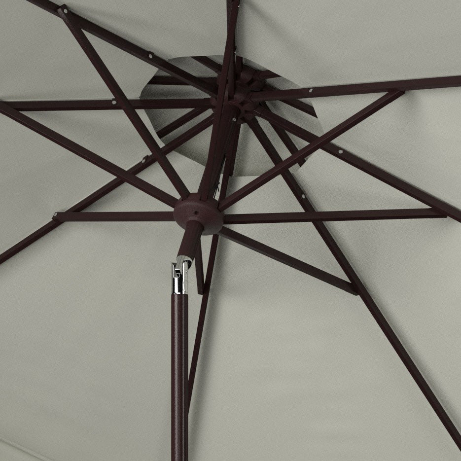 Harlow 9-ft Double Top Round Patio Umbrella