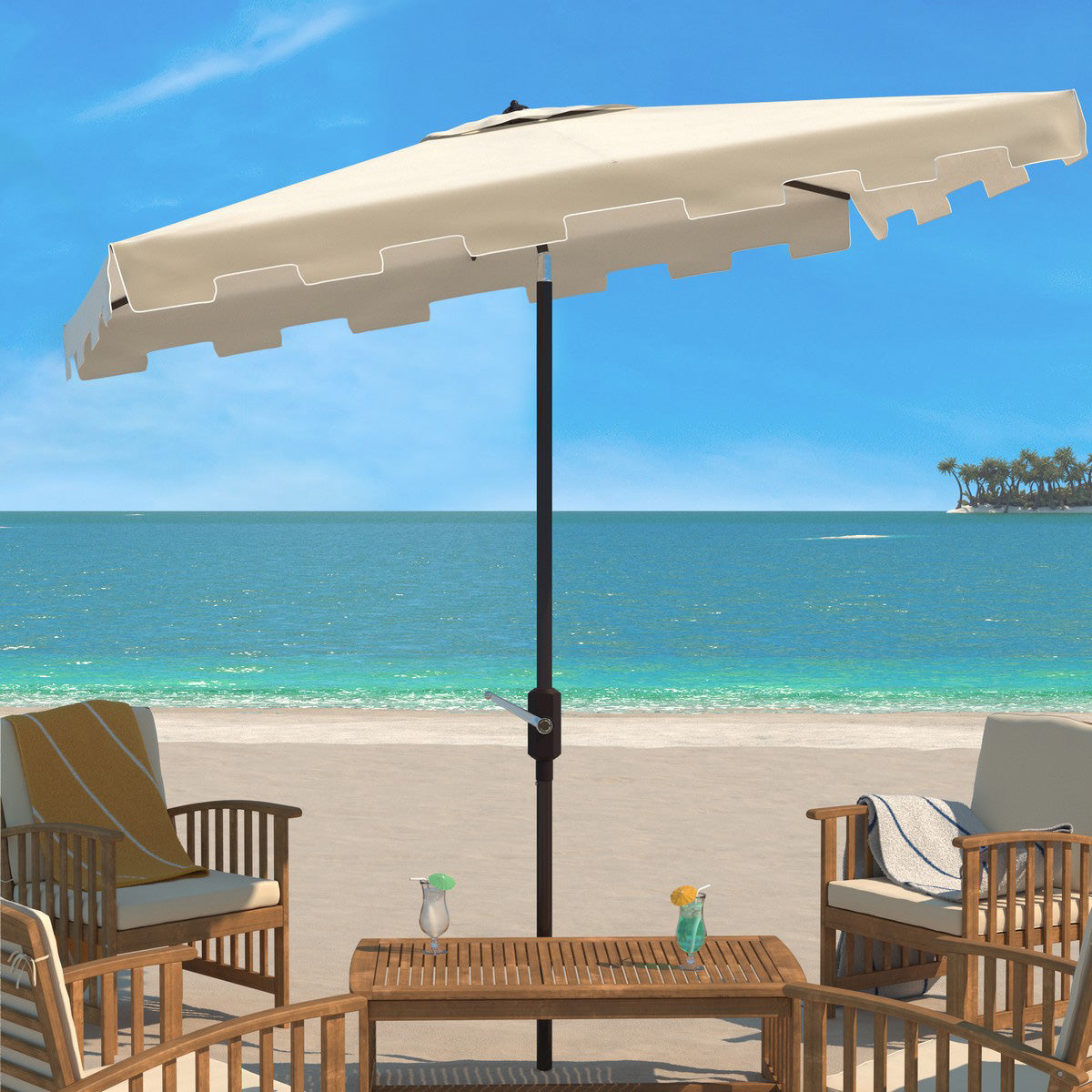 Constance Rectangle Patio Umbrella
