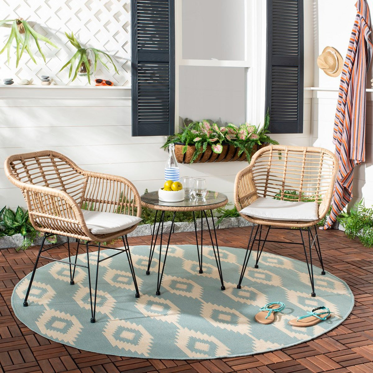 Mila 3-Piece Outdoor Lounge Set