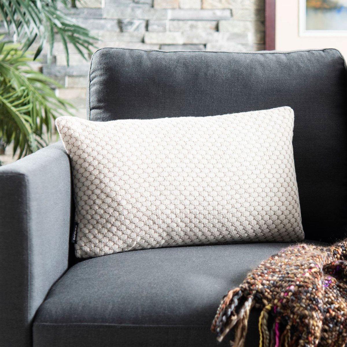 Daniella Knit Throw Pillow