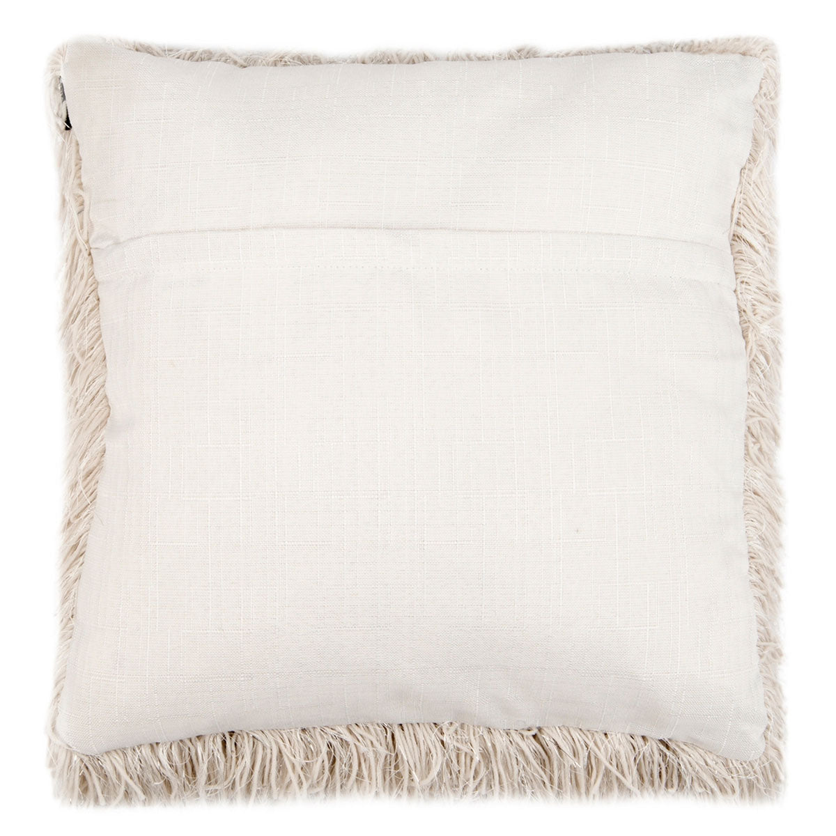 Nirgal Metallic Shag Throw Pillow