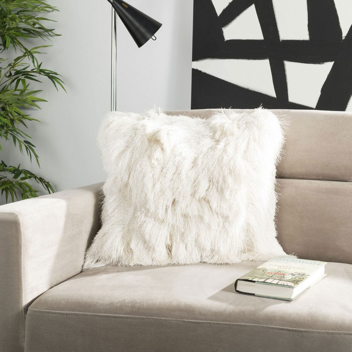 Hamilton Shag Throw Pillow