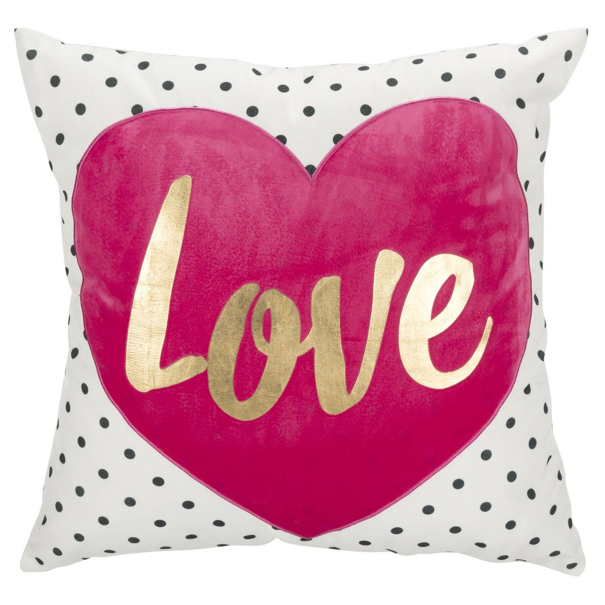 Love Heart Throw Pillow