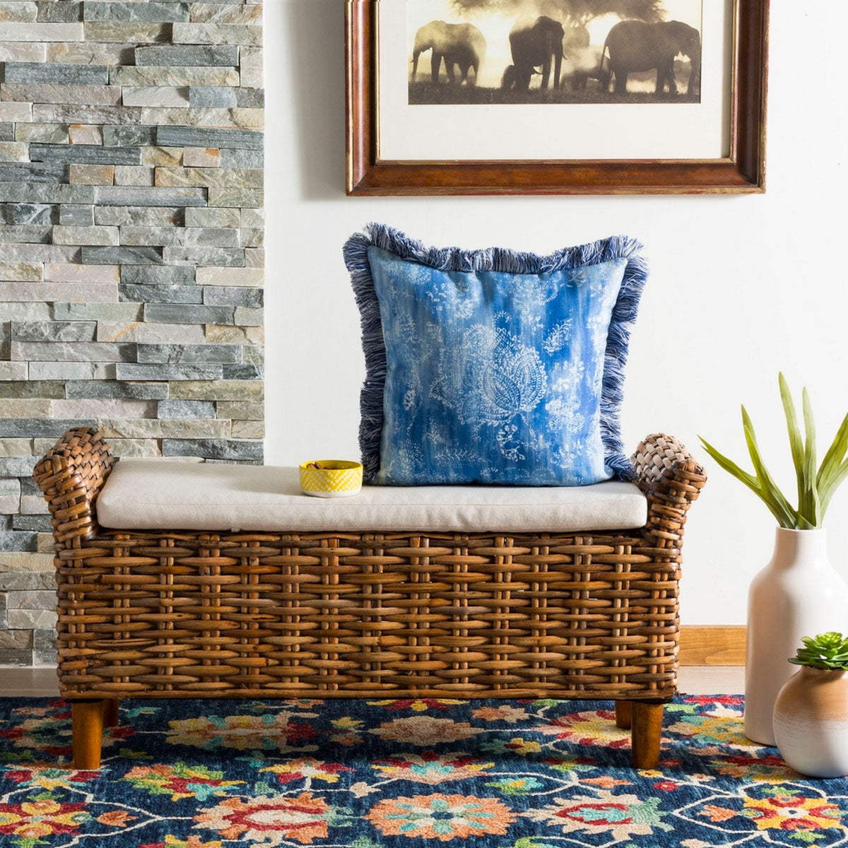 Briana Boho Throw Pillow