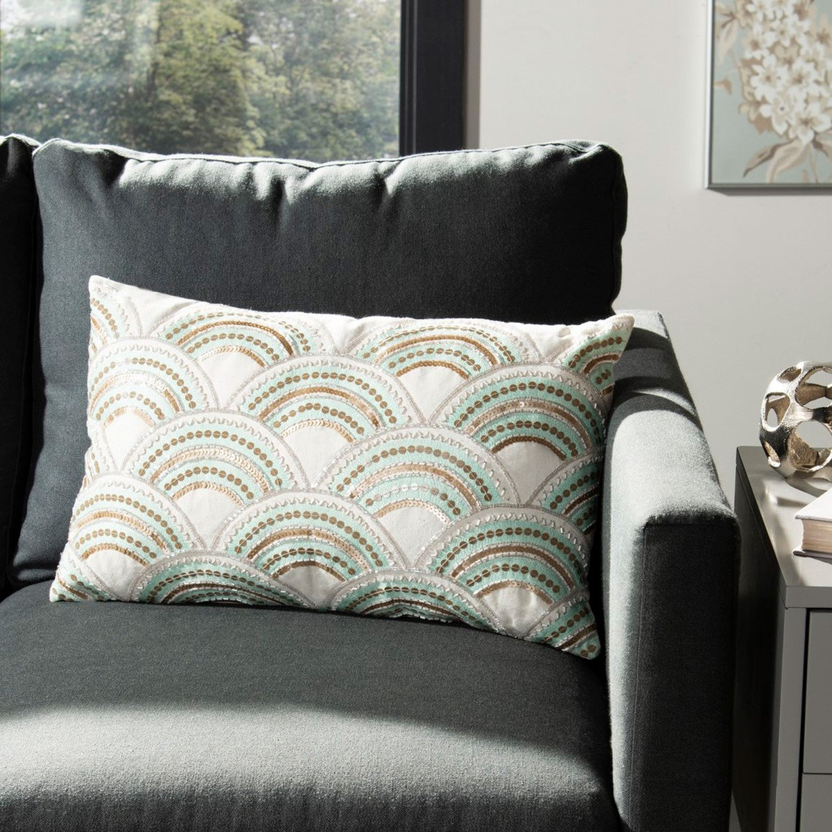 Edgebrook Throw Pillow