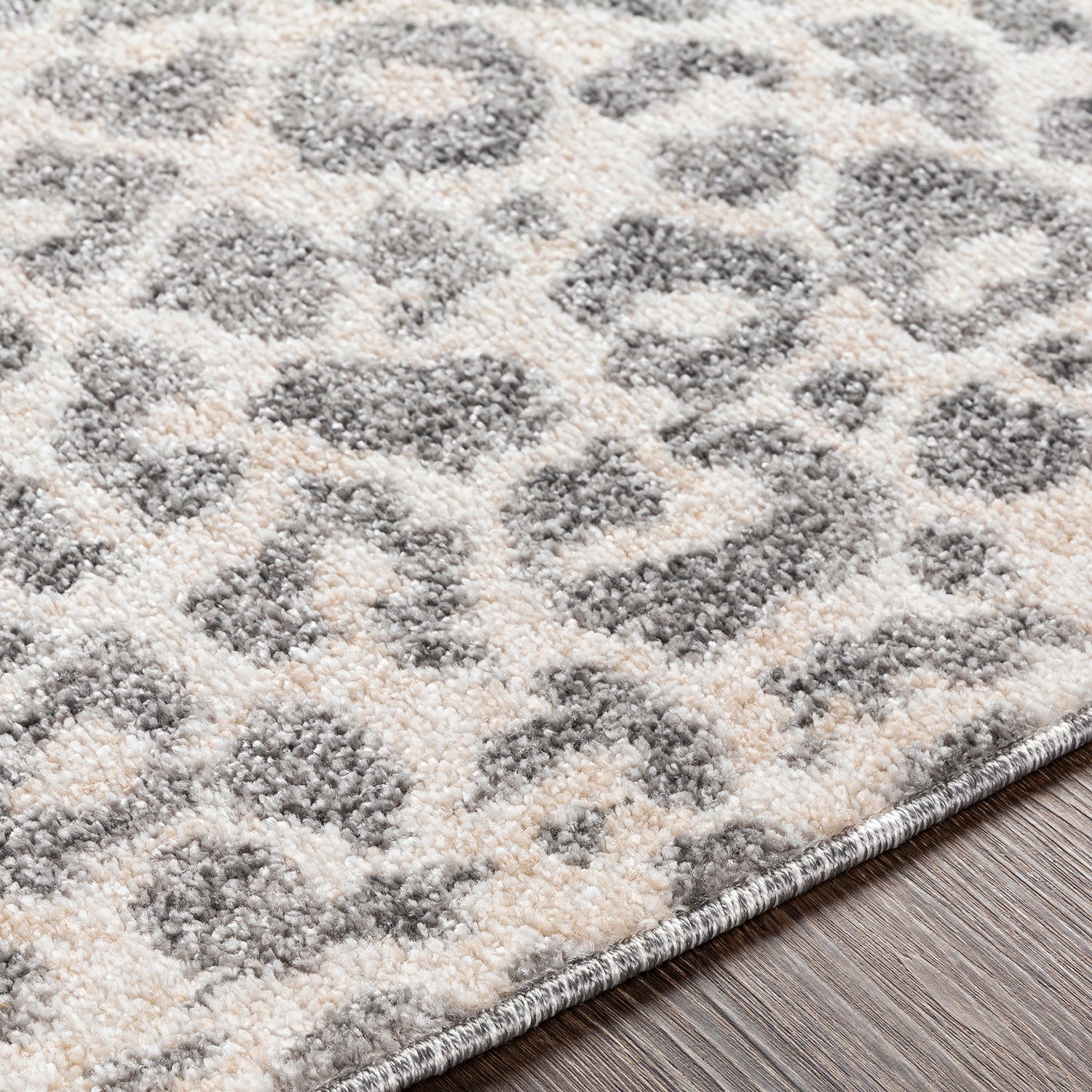 Livabliss Positano Leopard Machine Woven Rug