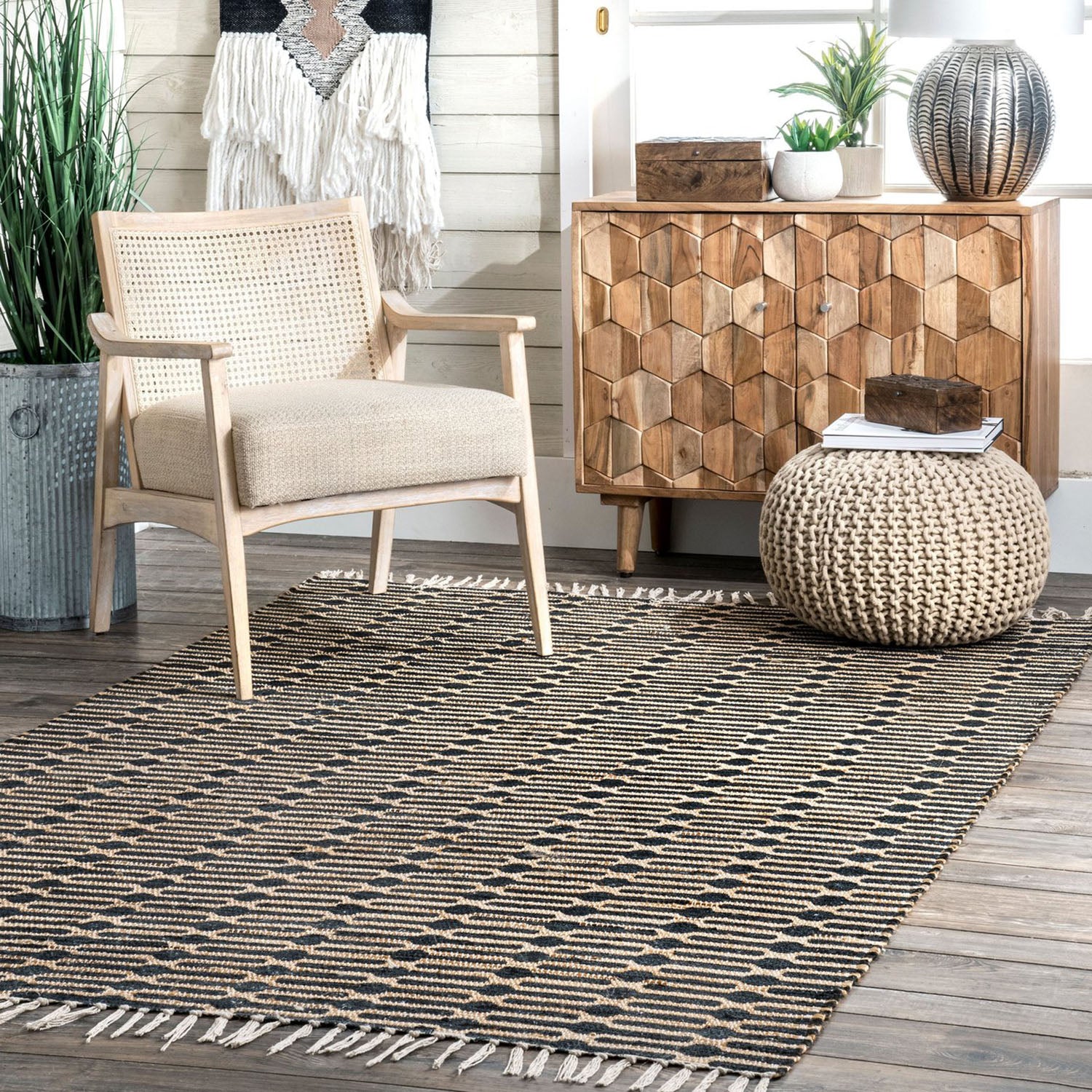 Hader Hand Loomed Rug
