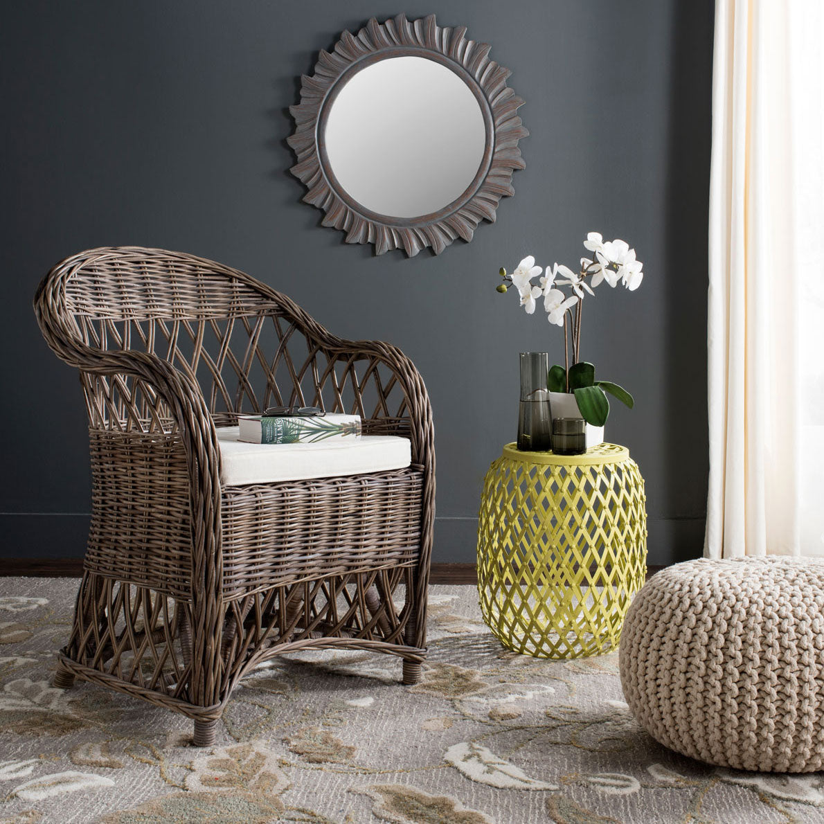 Lujan Wicker Club Chair