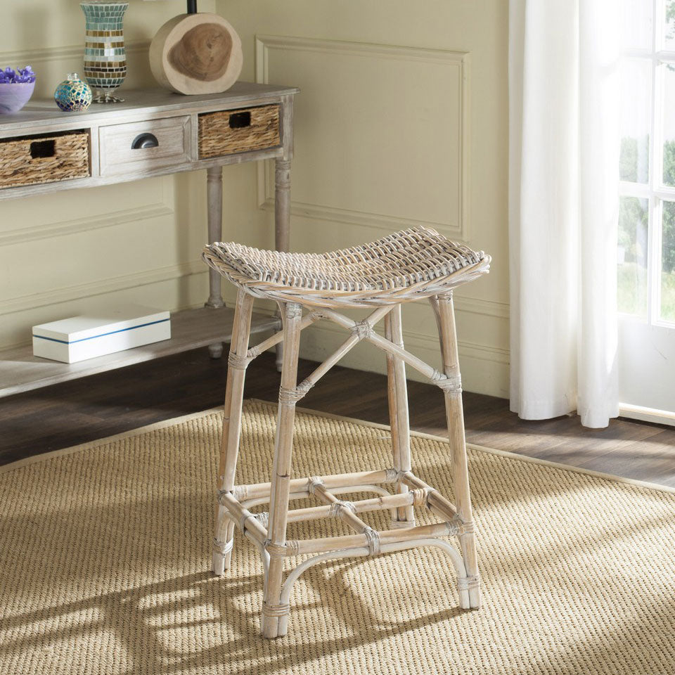 Swain Wicker Bar Stool