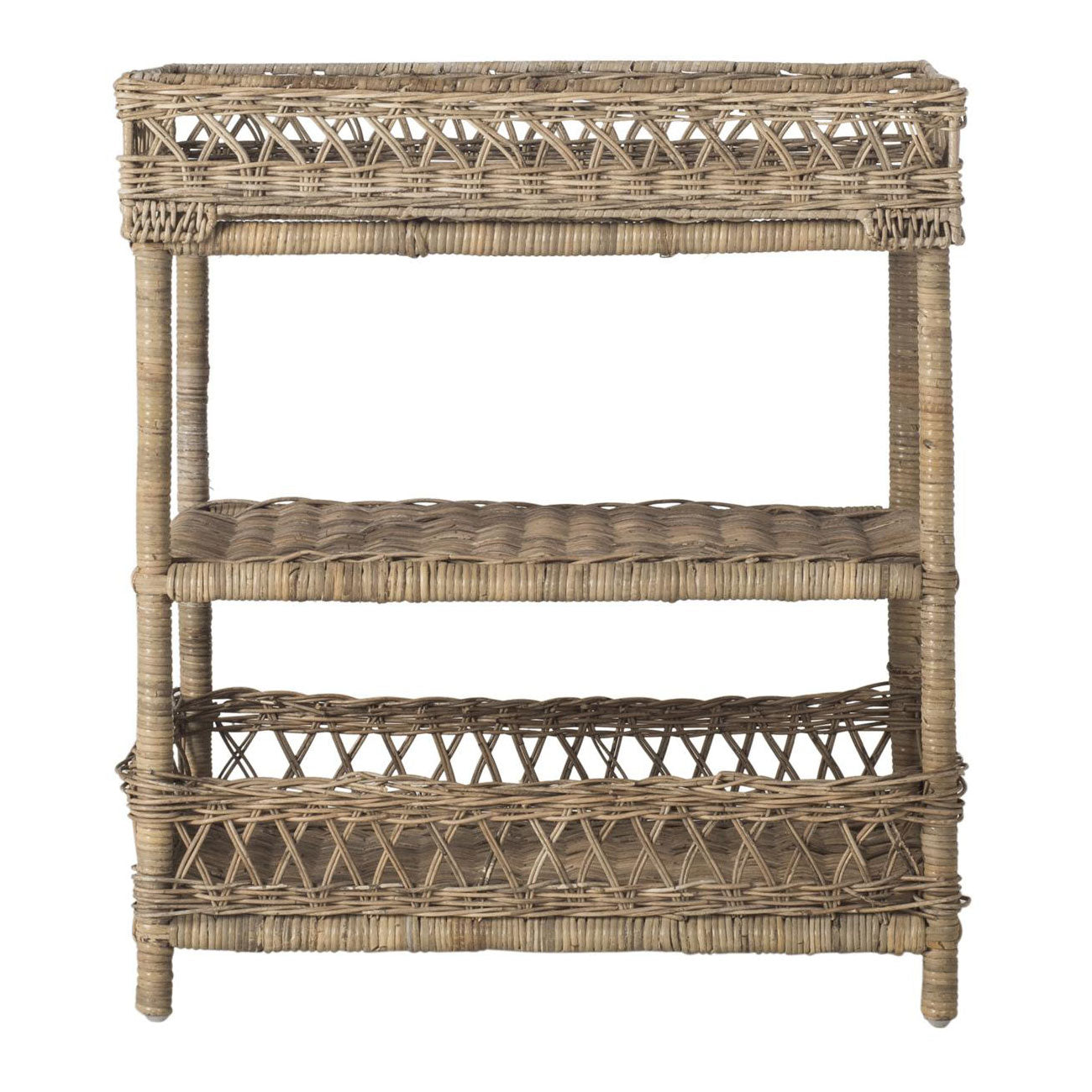 Hendrickson Rattan Accent Table