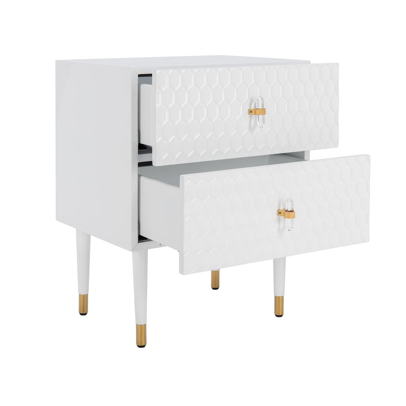Rae 2-Drawer Side Table