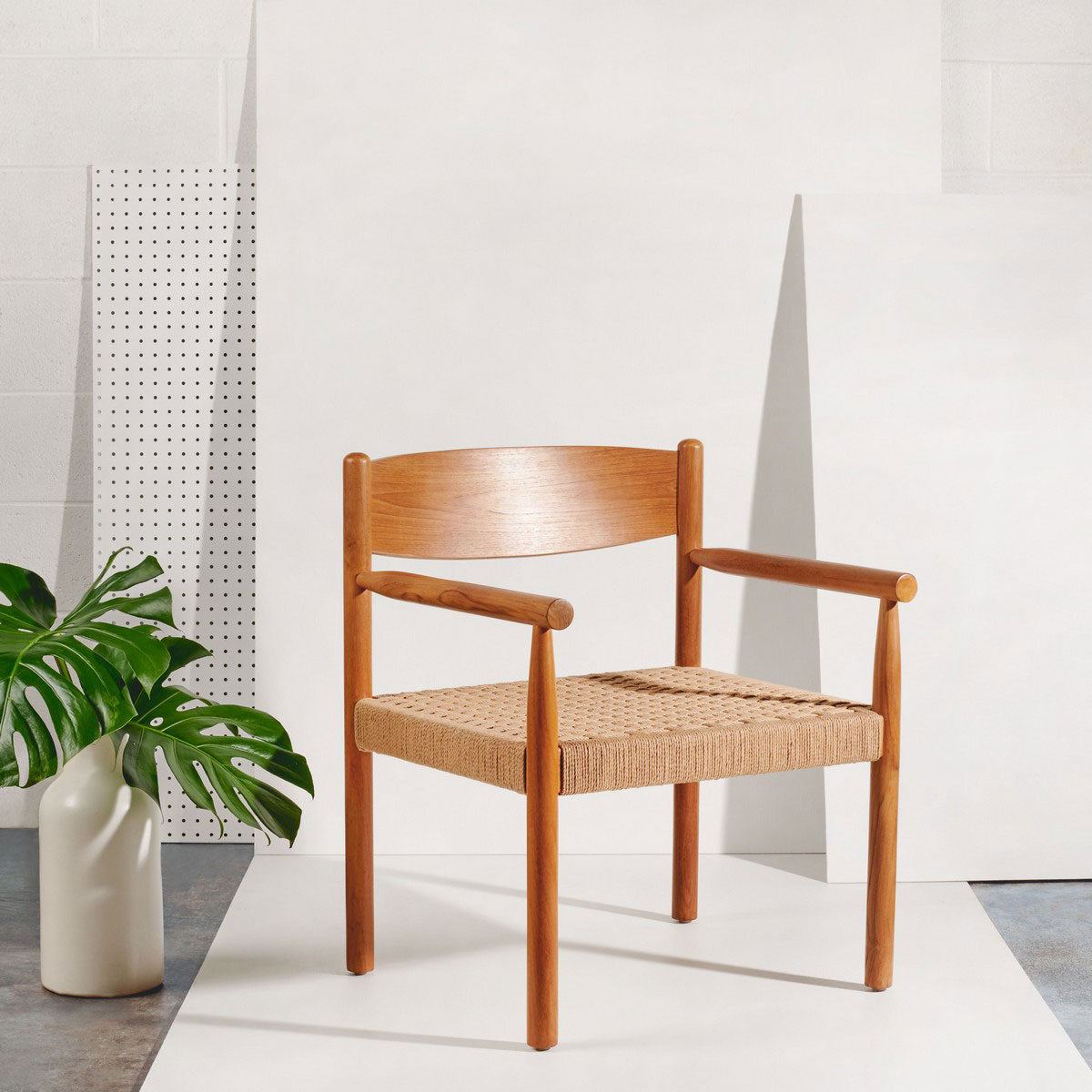 Katina Danish Rope Accent Chair