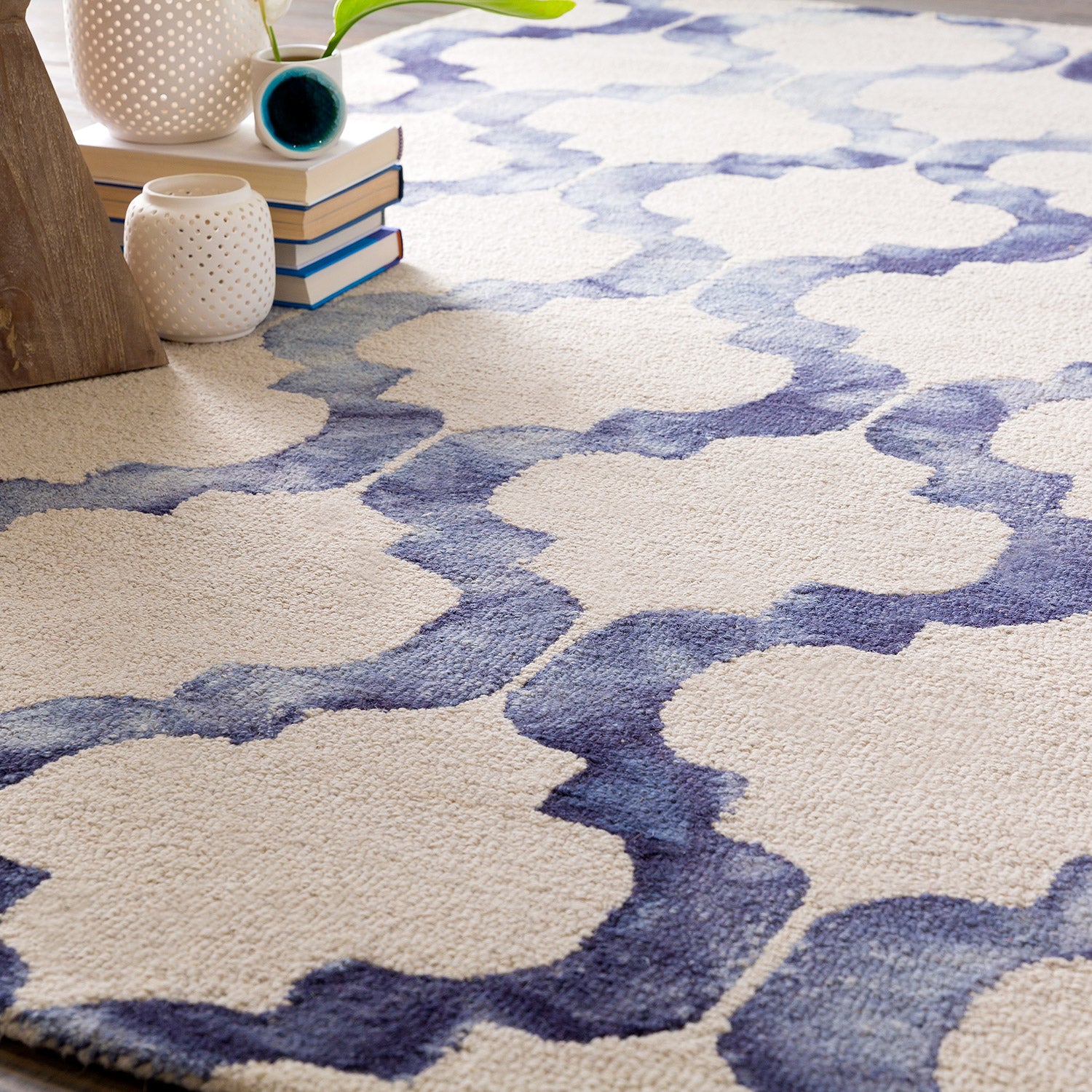 Livabliss Serafina Combed Hand Hooked Rug