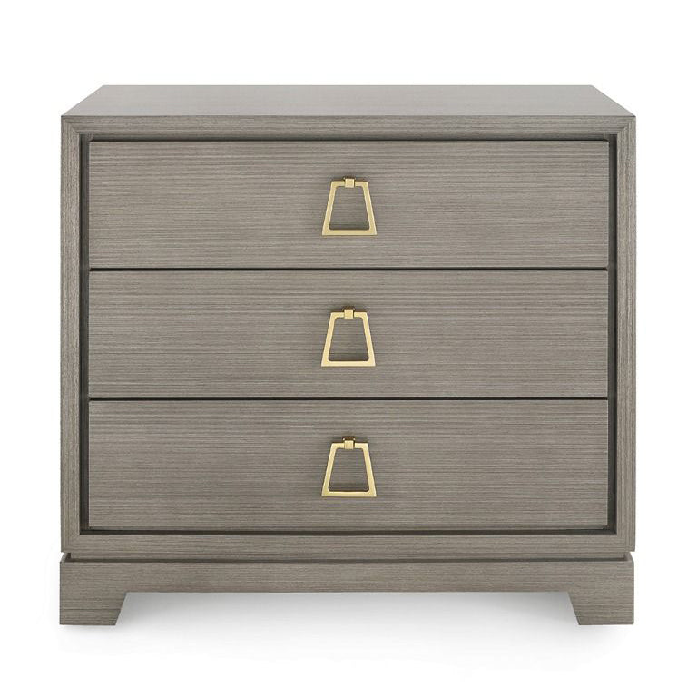 Villa and House Stanford 3 Drawer Side Table