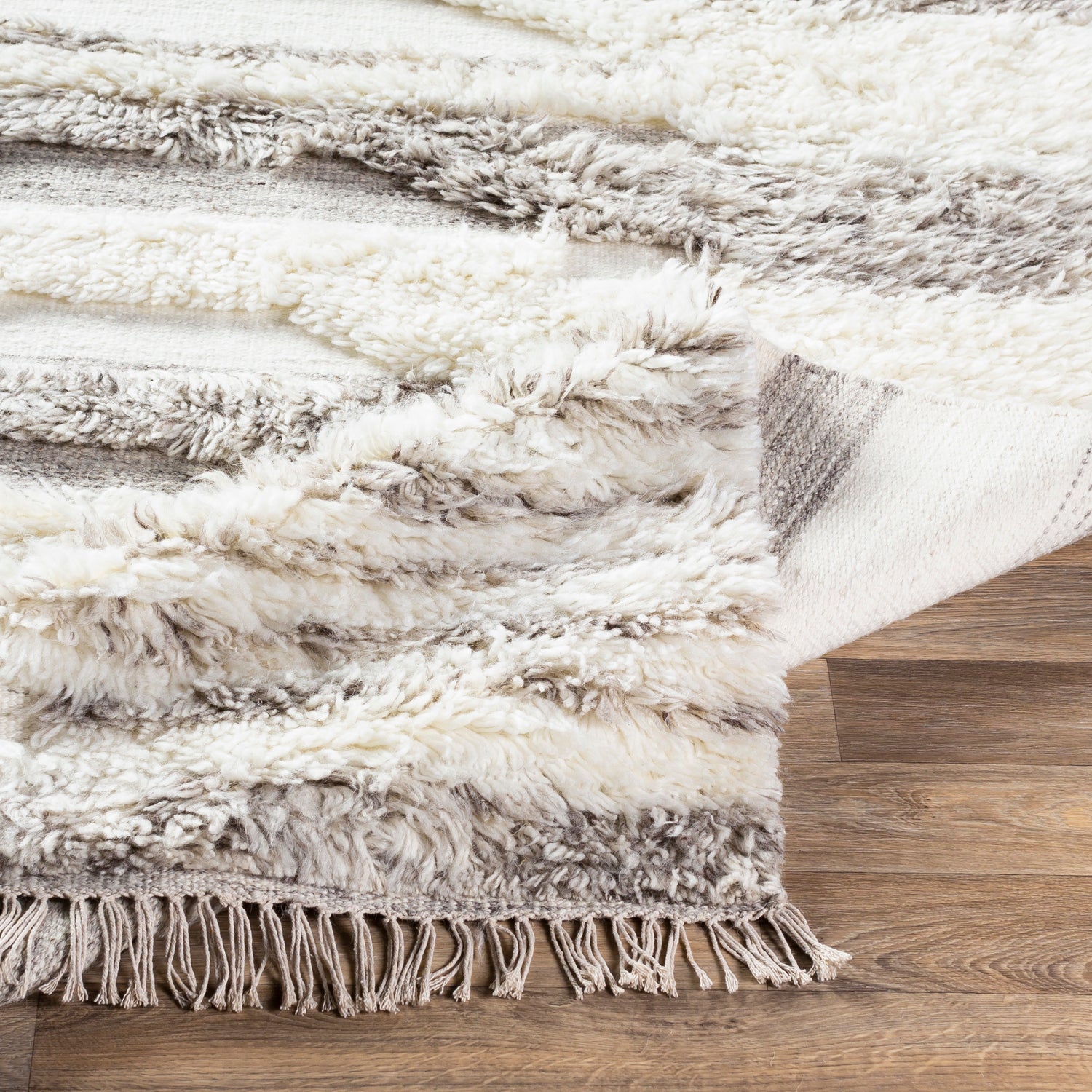 Livabliss Tulum Fuzz Hand Woven Rug