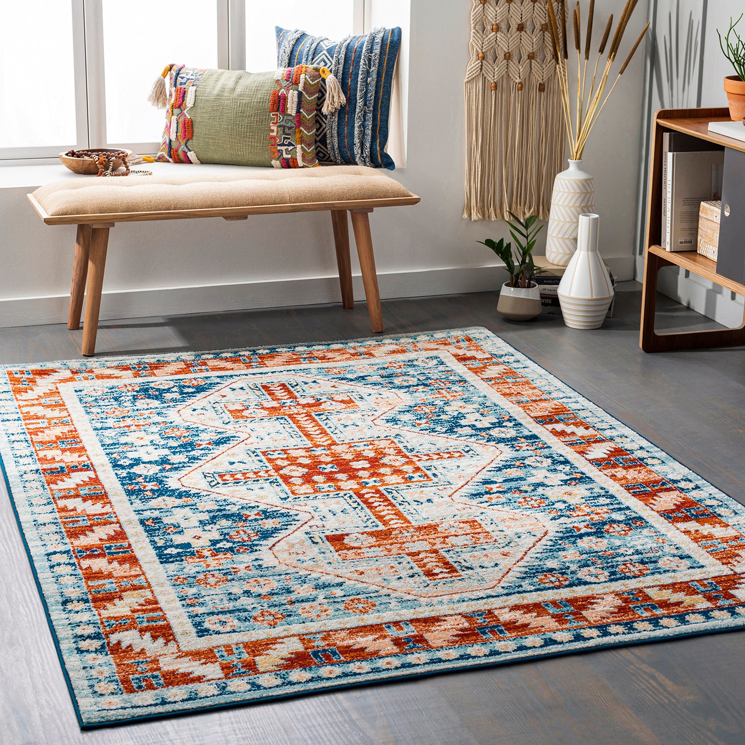 Surya Tevazu Nia Machine Woven Rug