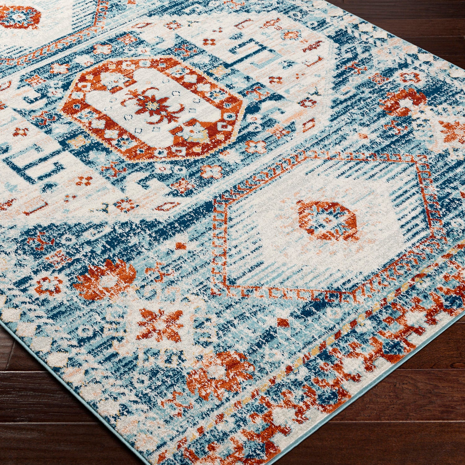 Surya Tevazu Wren Machine Woven Rug