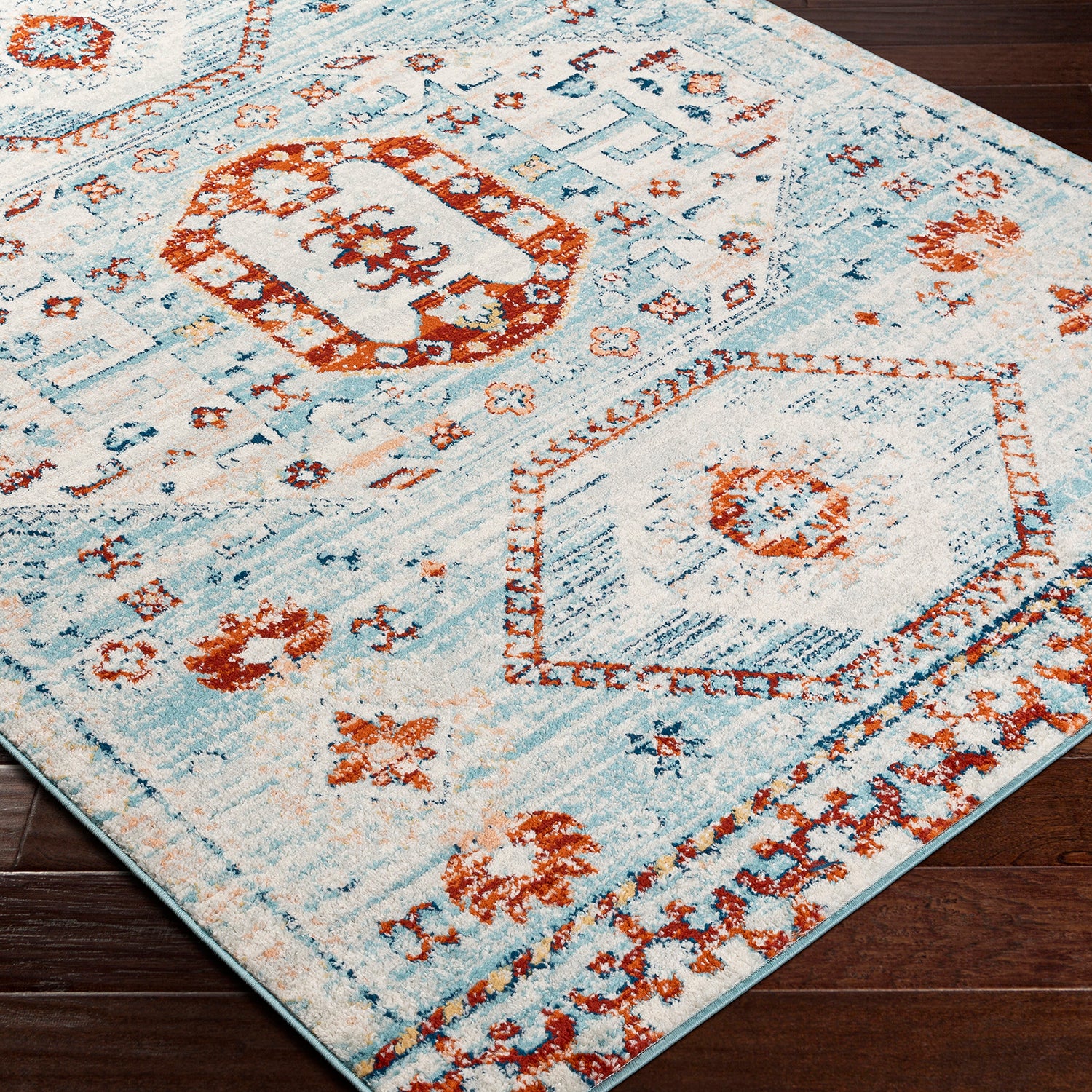 Surya Tevazu Wren Machine Woven Rug