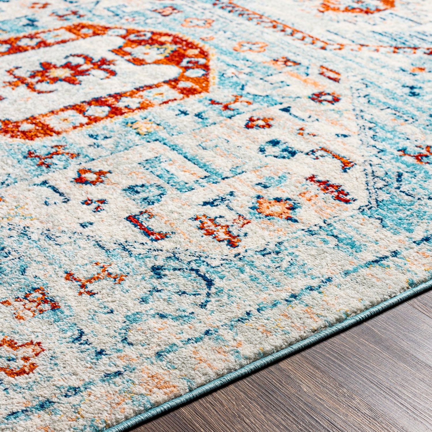 Surya Tevazu Wren Machine Woven Rug