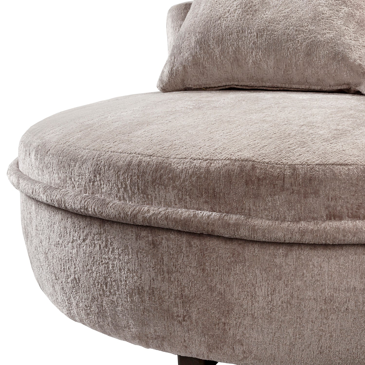 Caraway Chenille Lounger Chair