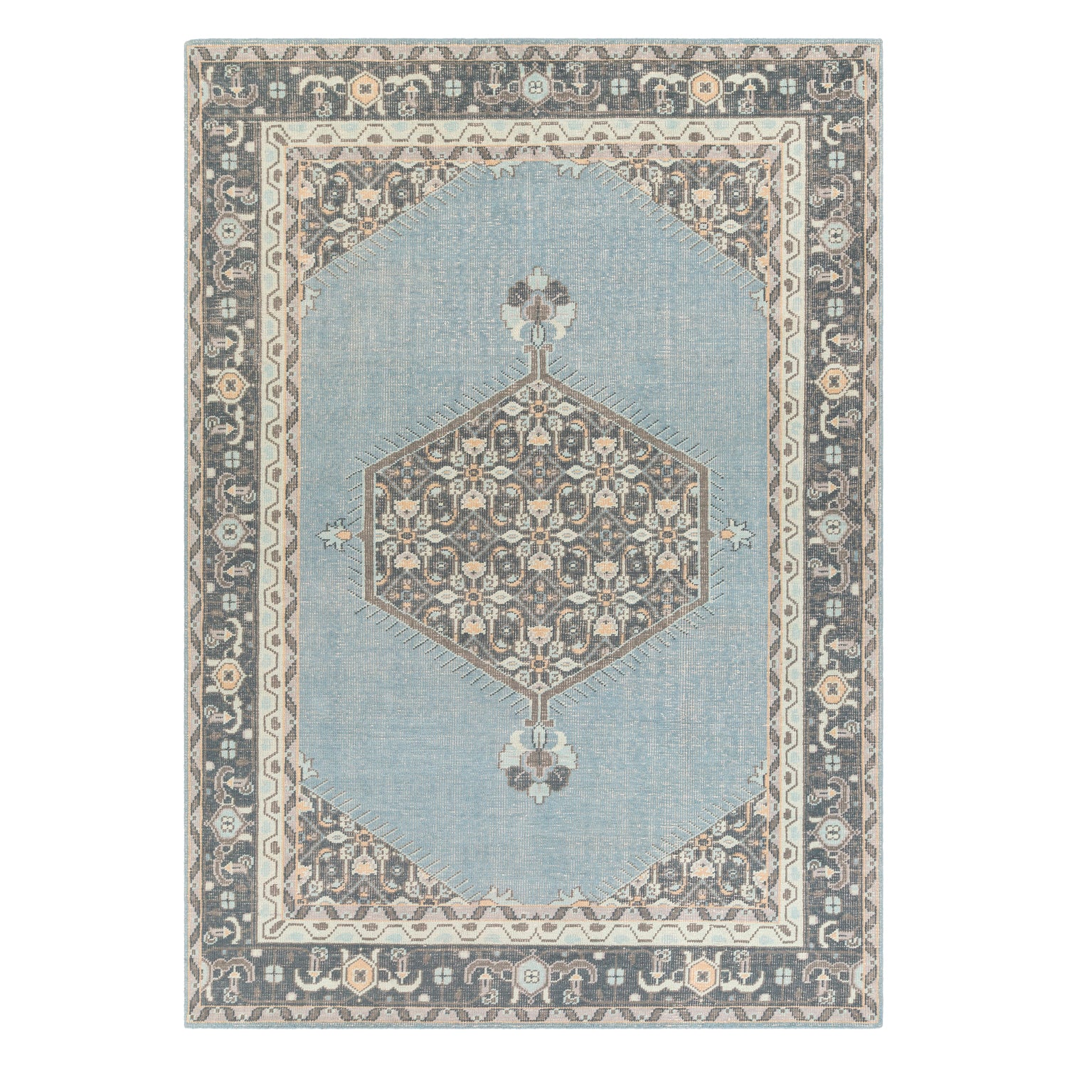 Surya Zahra Mist Hand Woven Rug