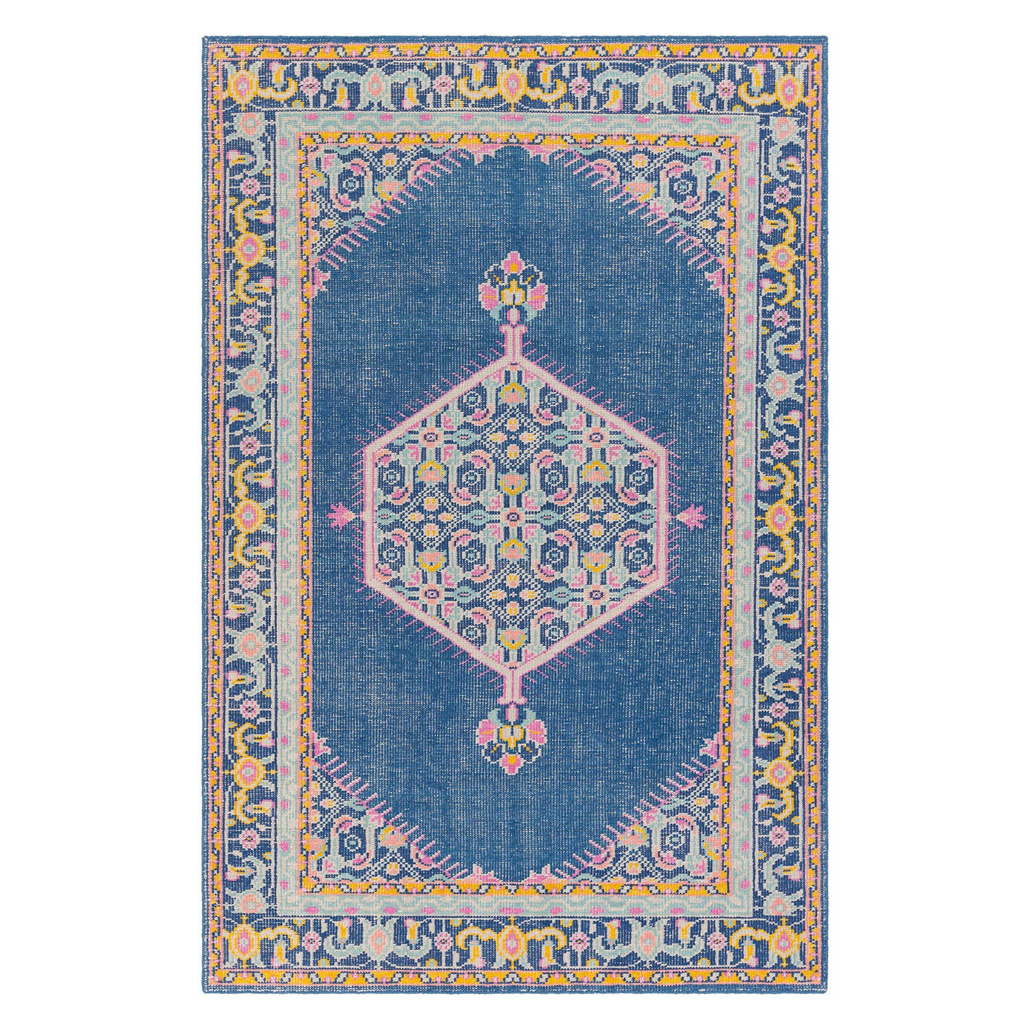 Surya Zahra Block Hand Knotted Rug
